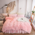 Faux Mur Fluffy Bedging Douget Coother Cover Set